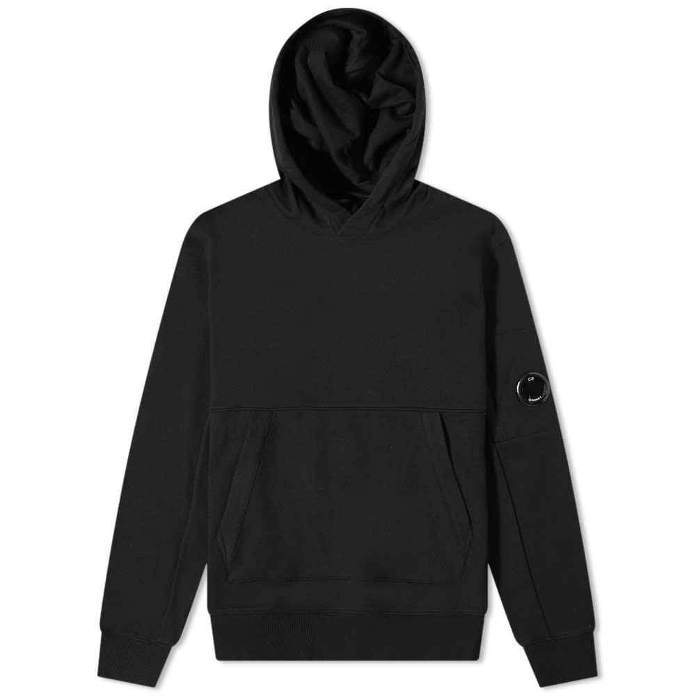 Суитчър C.P. Company Arm Lens Popover Hoodie Черно | 13CMSS023A-005086W-999, 0