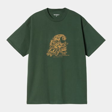 Тениска Carhartt WIP Carhartt WIP Unit Graphic T-Shirt Зелено | I035500_9, 4
