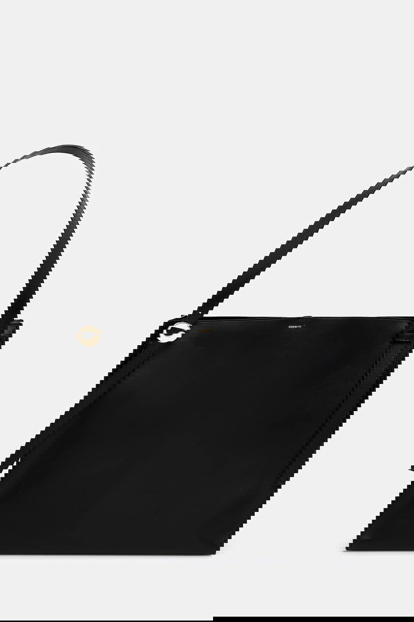 Голяма пазарска чанта Coperni Coperni Belt Tote Bag Черно | COPBA77F6012B, 0