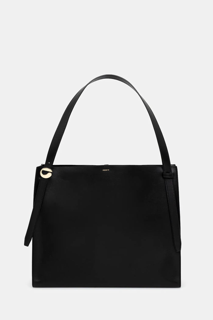 Голяма пазарска чанта Coperni Coperni Belt Tote Bag Черно | COPBA77F6012B