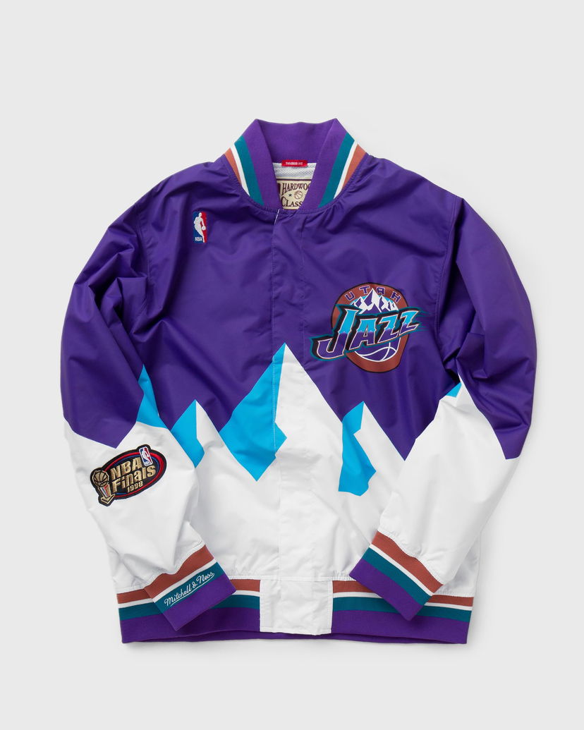 Яке бомбър Mitchell & Ness NBA Authentic Warm Up Jacket 1997-98 Лилаво | AWJKAC19040-UJARTPR97