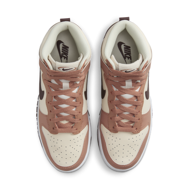 Кецове и обувки Nike Dunk High "Dusted Clay" W Кафяво | FQ2755-200, 4