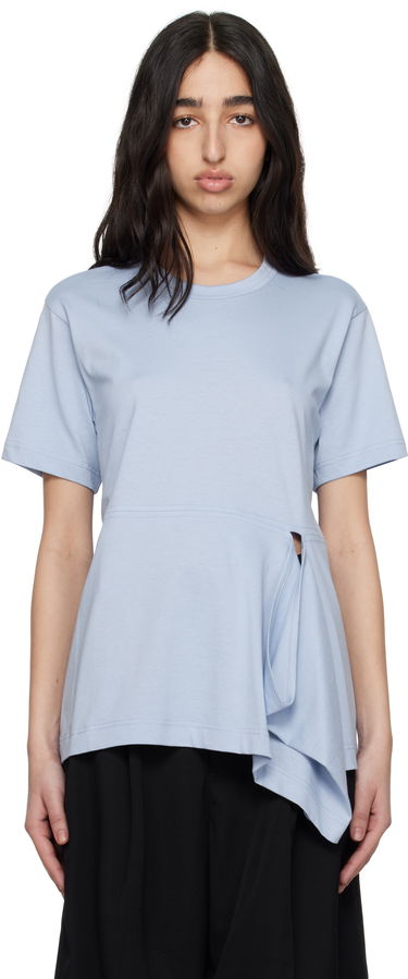 Тениска Comme des Garçons Comme des Garçons Shirt Open Loop T-Shirt Синьо | FO-T022-051, 0