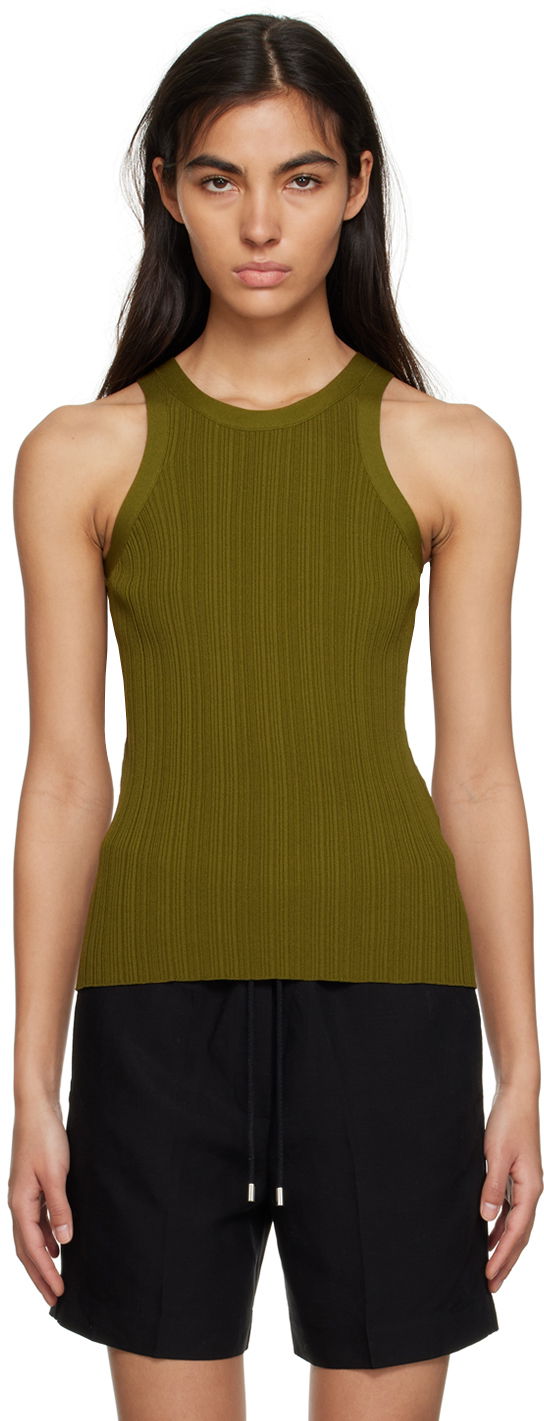 Потник TOTEME Seamless Tank Top Зелено | 232-5057-755