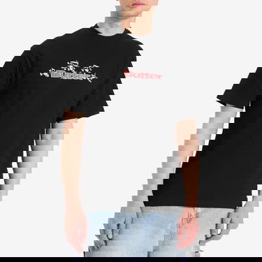 Тениска Butter Goods Tempo Logo T-Shirt, Size Large Черно | BG252100-BLK, 2