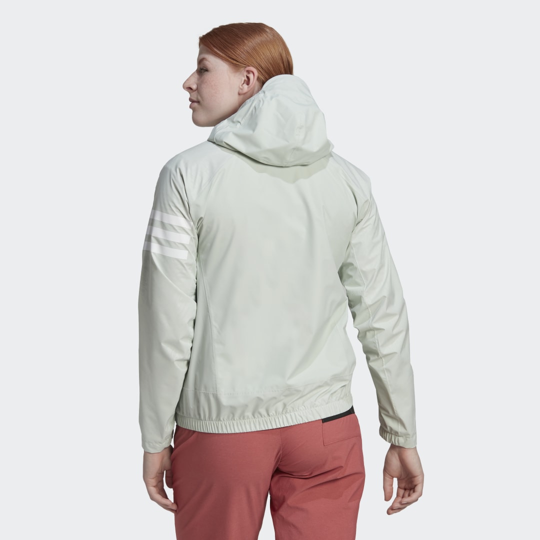 Ветровка adidas Performance Terrex Utilitas Rain Jacket Зелено | HH9307, 1