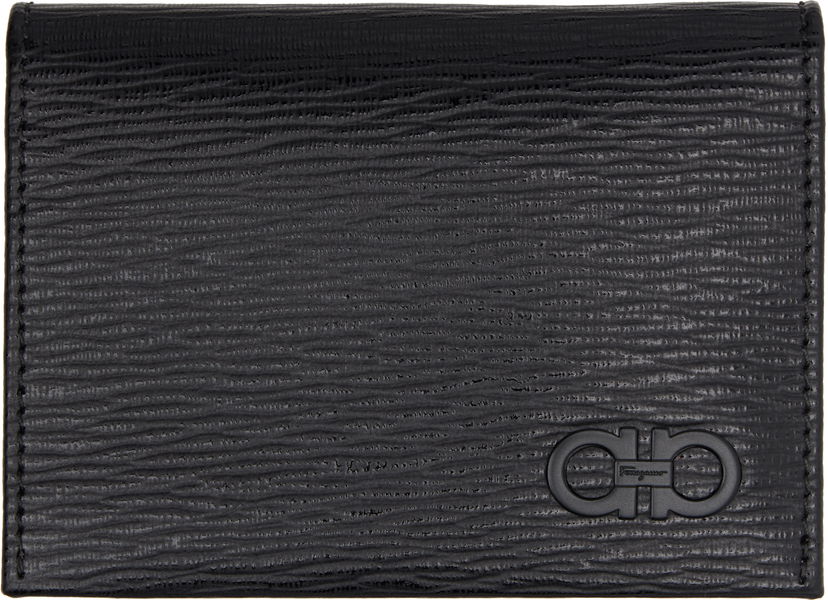 Портфейл FERRAGAMO Card Holder Черно | 733302