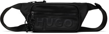 Чанта за кръста BOSS Hugo Embossed-Logo Belt Bag Черно | 50543264, 0