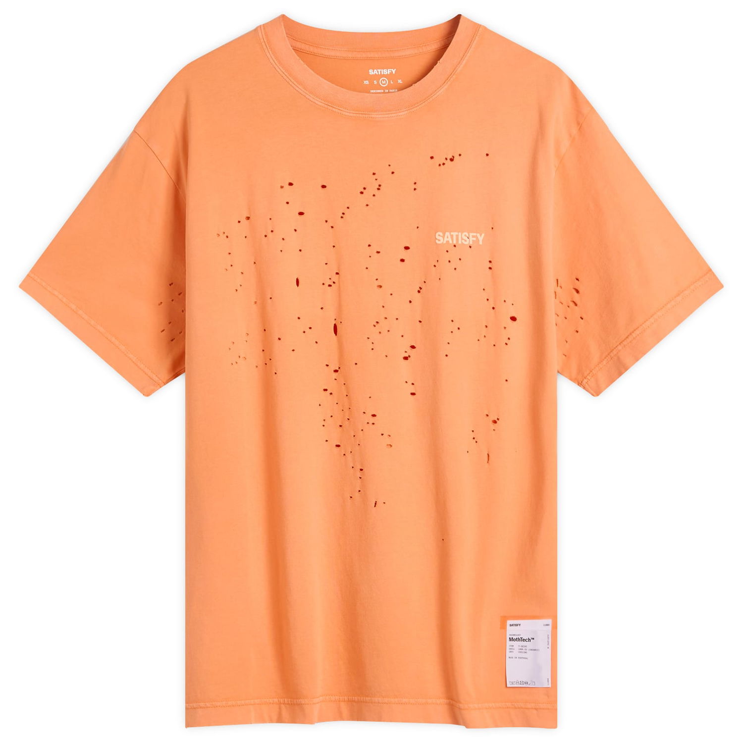 Тениска Satisfy MothTech T-Shirt Оранжево
 | 11006-ADO-SAB, 0