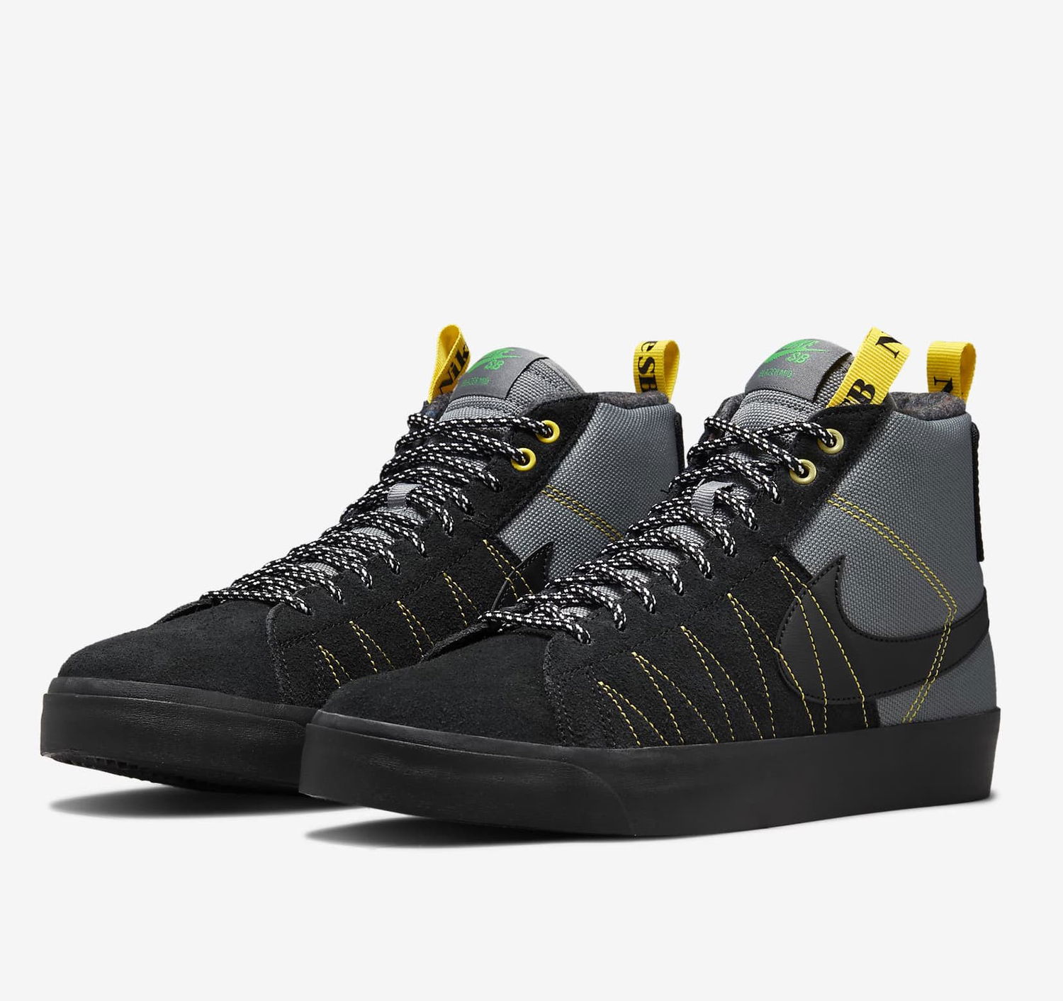 Кецове и обувки Nike SB Blazer Mid PRM Cool Grey Сиво | DC8903-001, 1