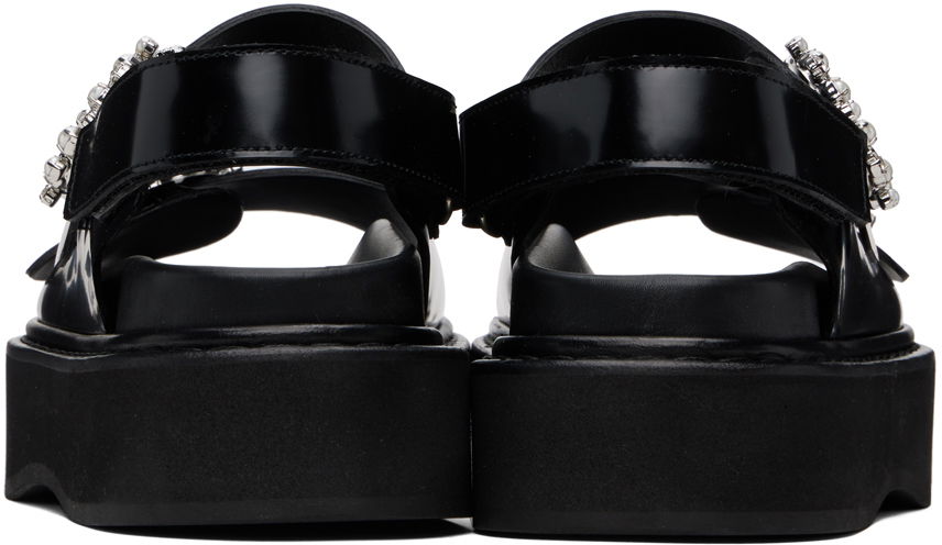 Аксесоари Simone Rocha Simone Rocha Beaded Platform Sandals Черно | SLD48 0740, 1