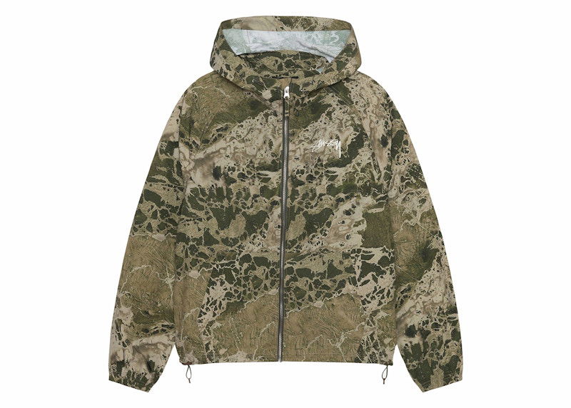 Ветровка Stüssy Stussy Realtree Wav3 Beach Shell Jacket Зелено | 115770