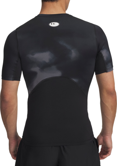 Тениска Under Armour Under Armour HG Armour Printed Short Sleeve T-Shirt Черно | 1383321-003, 1