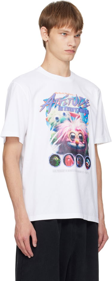 Тениска Martine Rose Martine Rose Classic Fraggle Rock T-Shirt Бяло | 603JE01000E, 1