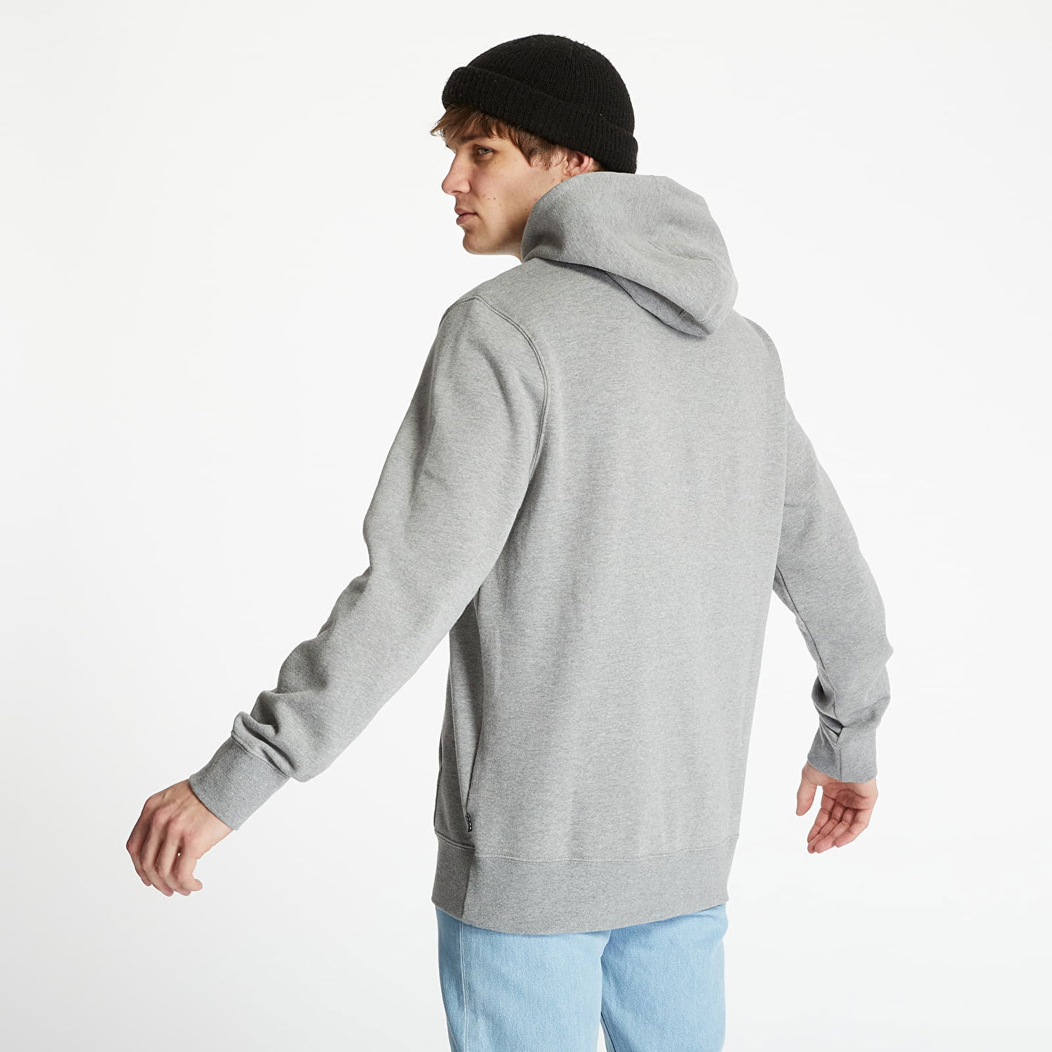 Суитчър HUF Essentials OG Logo Hoodie Сиво | PF00099 grey heather, 1