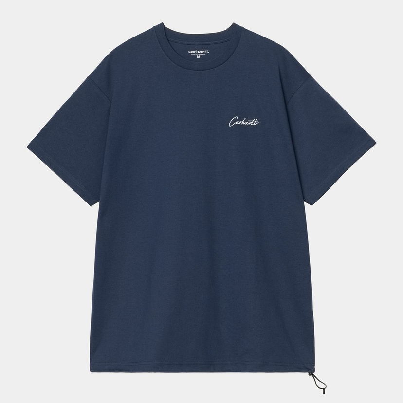 Тениска Carhartt WIP Short Sleeve Jagger T-Shirt Тъмно синьо | A252029_9
