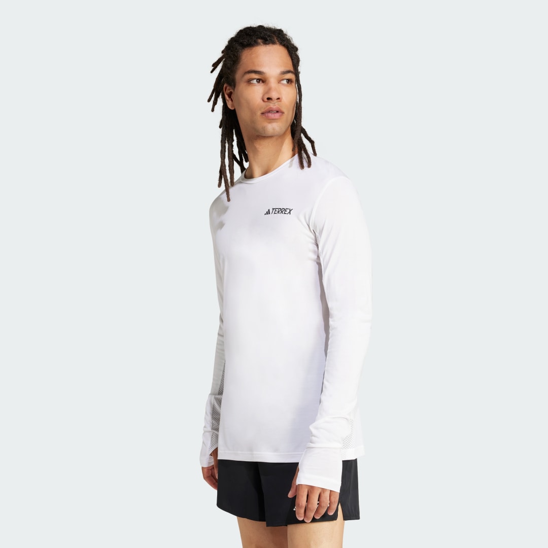 Тениска adidas Performance Terrex Xperior Climacool+ Long Sleeve Running Top Бяло | JN8124, 0