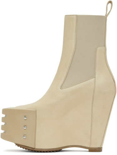 Облекло Rick Owens Rick Owens Hollywood Grilled Wedge Beatle Chelsea Boots Бежово | RP01E7848 LBHGR, 2