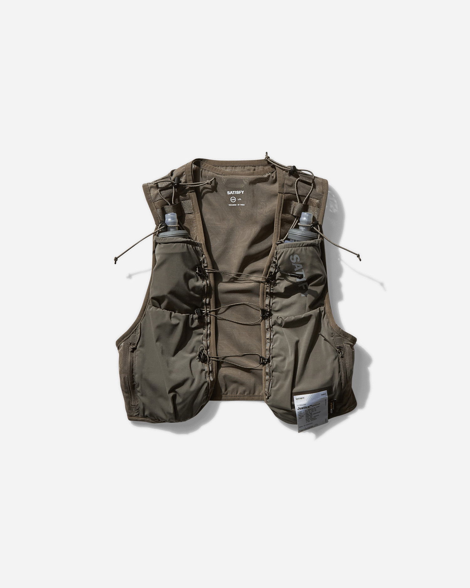 Жилетка Satisfy Justice Cordura 5L Hydration Vest Зелено | 34018 FA-SA, 1