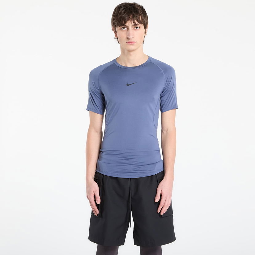 Тениска Nike T-shirt Pro Dri-FIT Tight Short-Sleeve Fitness Top Синьо | FB7932-491