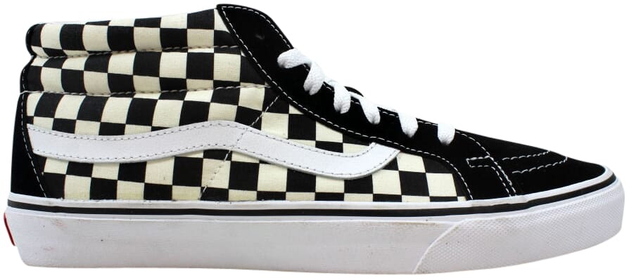 Кецове и обувки Vans Sk8-Mid Reissue Checkerboard Черно | VN0A391FQXH, 0