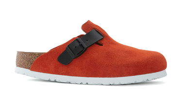 Кецове и обувки Birkenstock Boston BS Regular Fit Червено | 1025952, 3