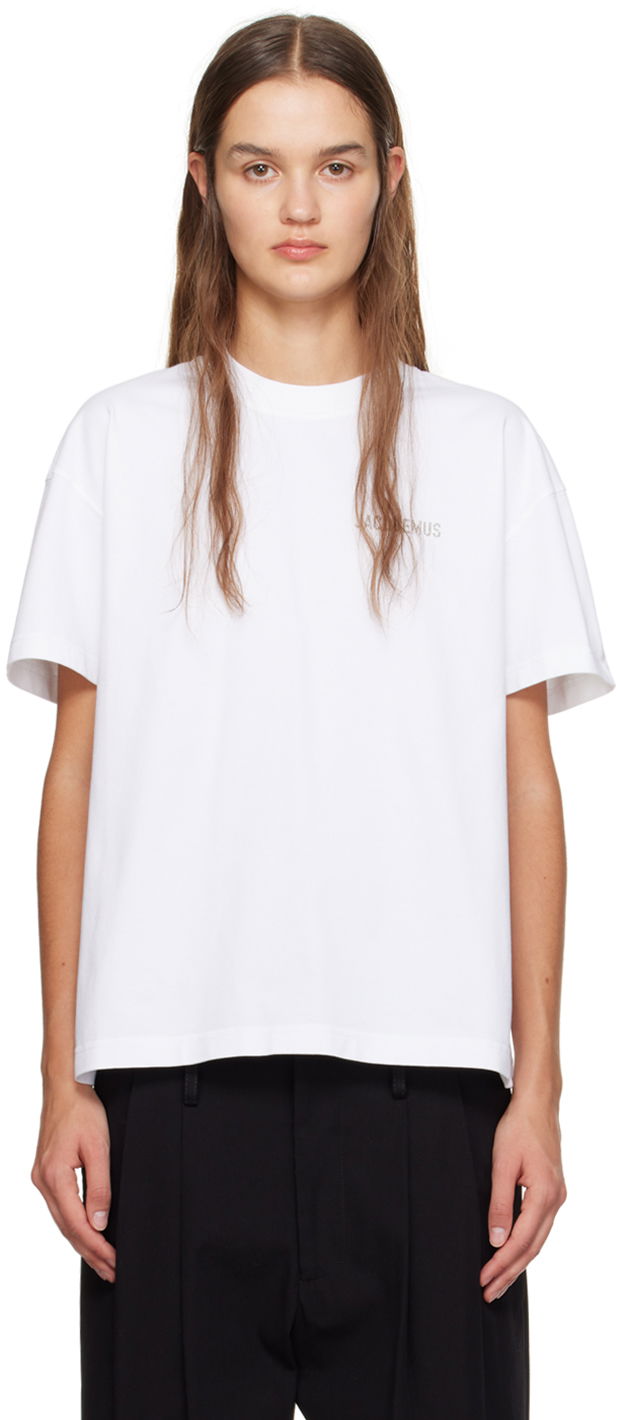 Тениска Jacquemus Guirlande 'Le t-shirt fiesta' T-Shirt Бяло | 23H233JS223-2003, 0