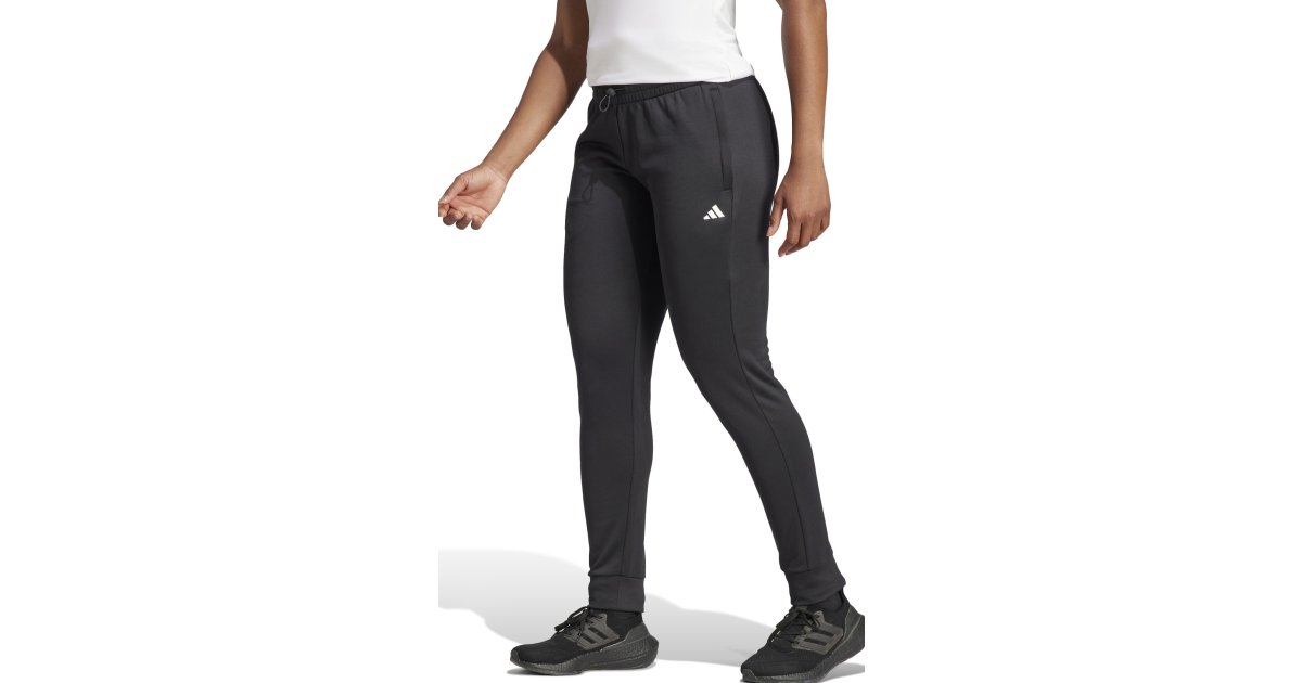 Панталони и дънки adidas Originals adidas Aeroready Game Go Regular Fleece Черно | im2678, 1