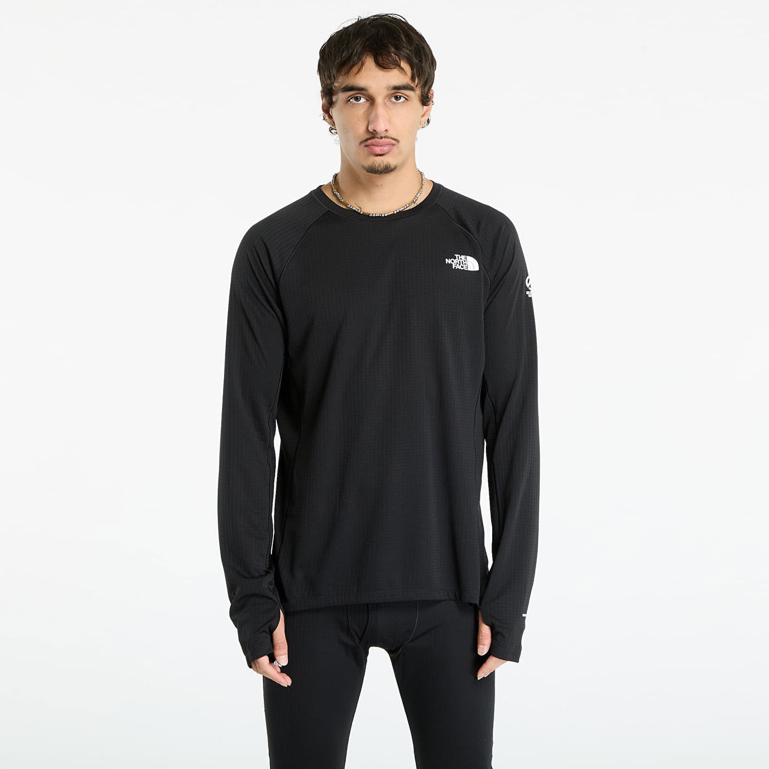 Суитчър The North Face Summit Pro 120 Crew Sweatshirt Черно | NF0A87ZTJK31, 0