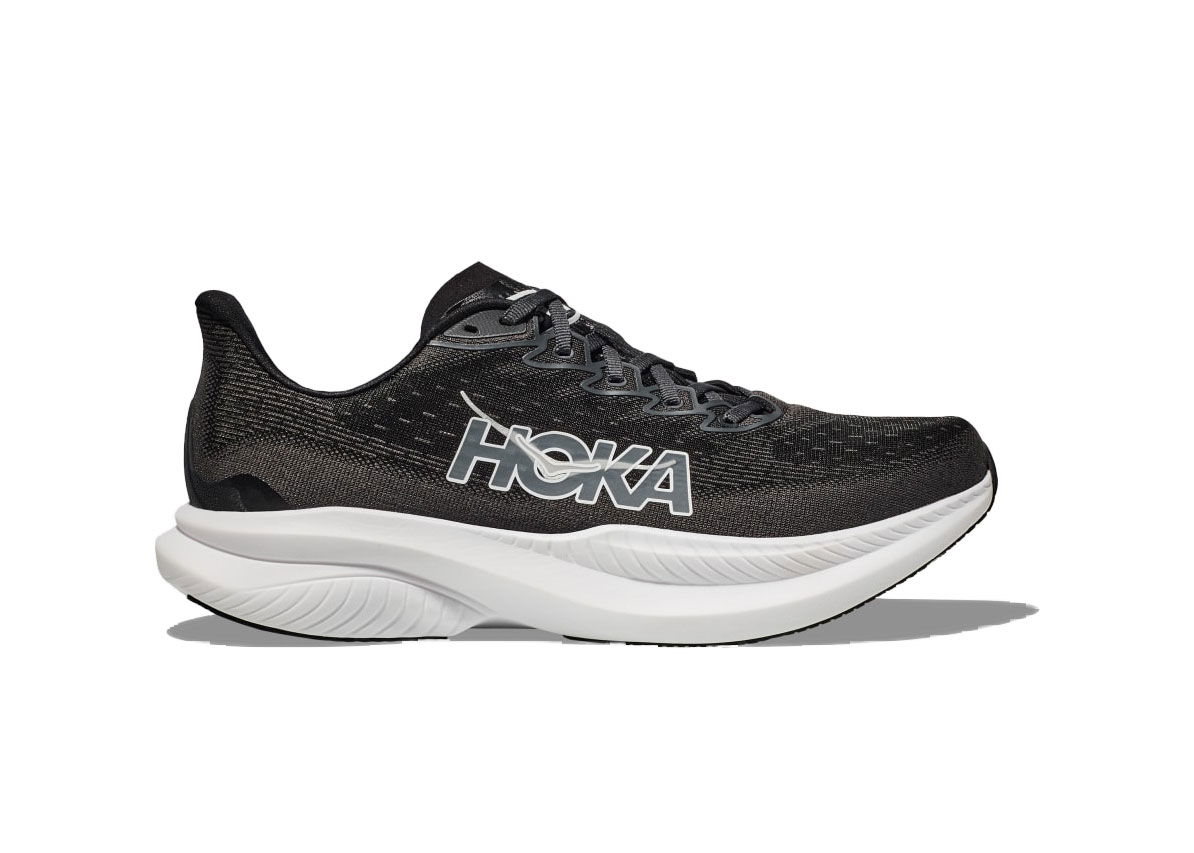 Кецове и обувки Hoka One One Mach 6 Black White Черно | 1147790-BWHT, 0