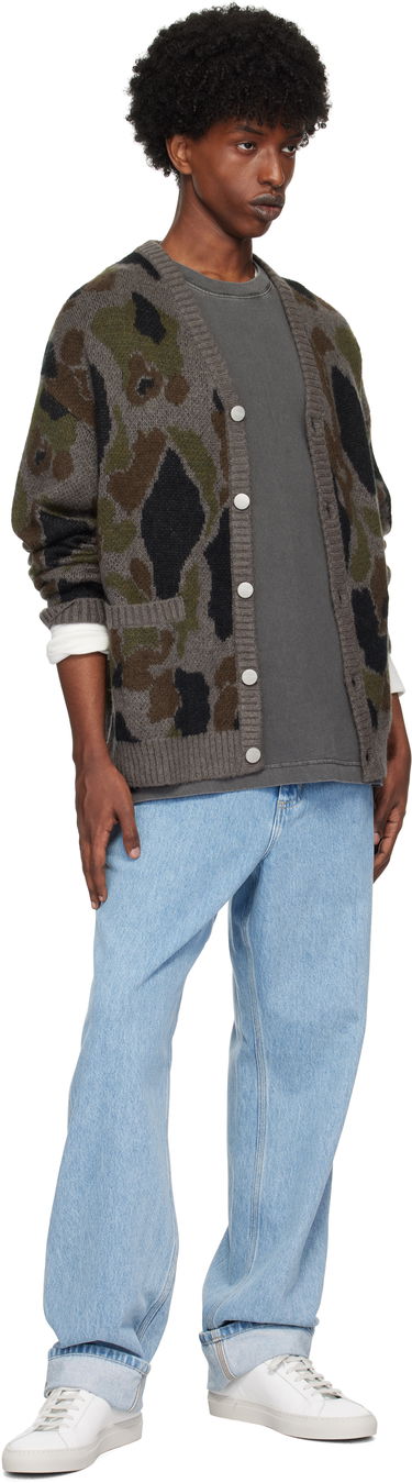 Пуловер Carhartt WIP Camouflage Knit Cardigan Сиво | I033914, 3