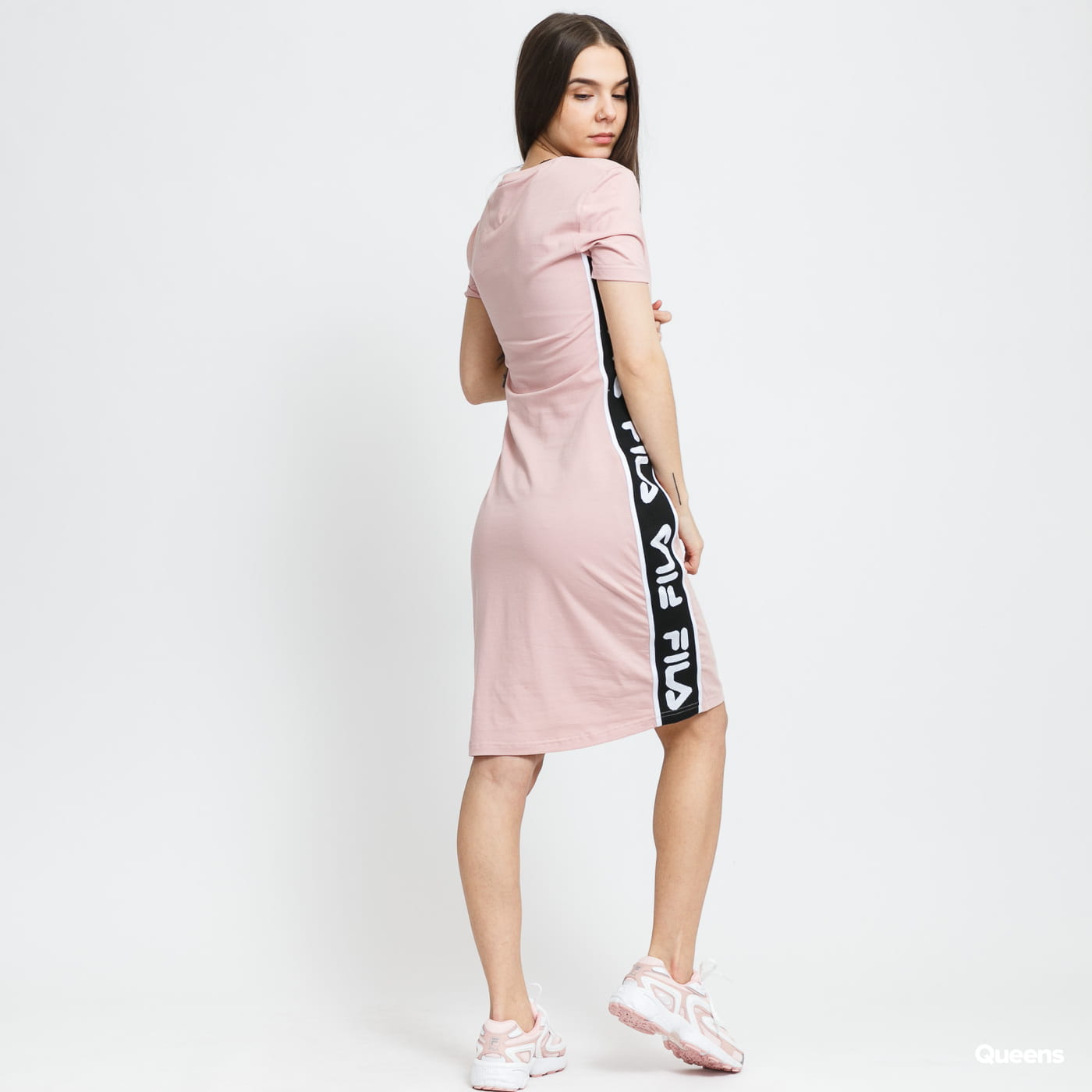 Pокля FILA Taniel Tee Dress Розово | 687697 B088, 1