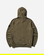 Garment Dyed Zip Hoodie