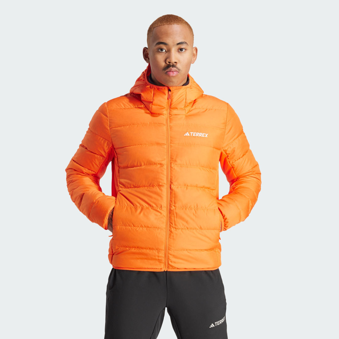 Яке adidas Performance Terrex Multi Light Down Hooded Jacket Оранжево
 | IP3551, 1