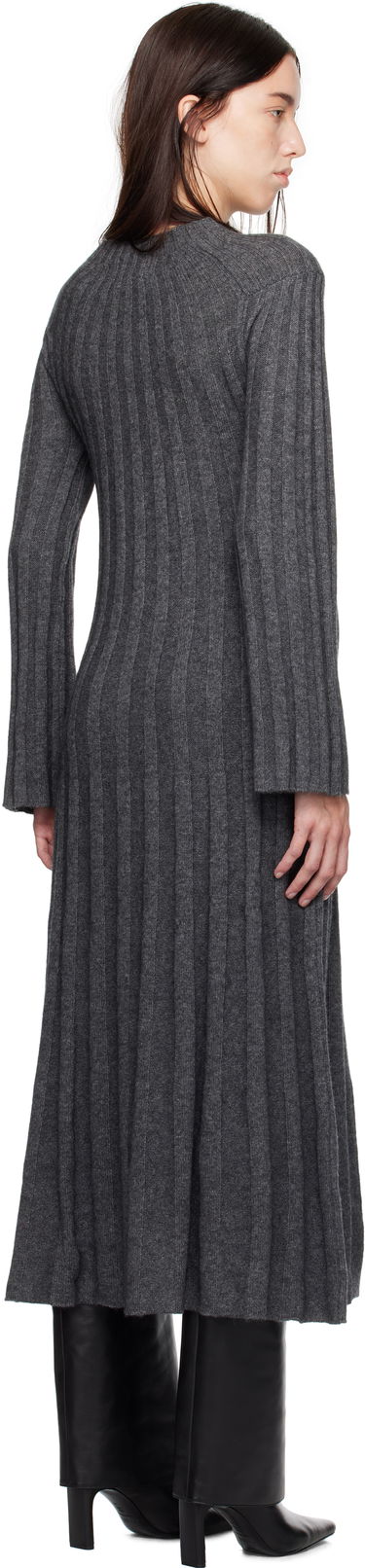 Pокля Loulou de Saison Loulou de Saison Irma Maxi Dress Сиво | IRMA, 2