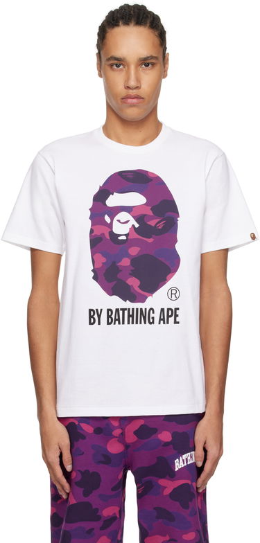 Тениска BAPE Color Camo 'By Bathing Ape' T-Shirt Бяло | 001TEK801019M, 0