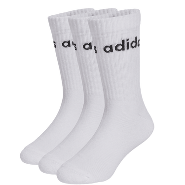Чорапи adidas Originals Kids' Linear Crew Socks - 3 Pairs Бяло | JX6595, 0