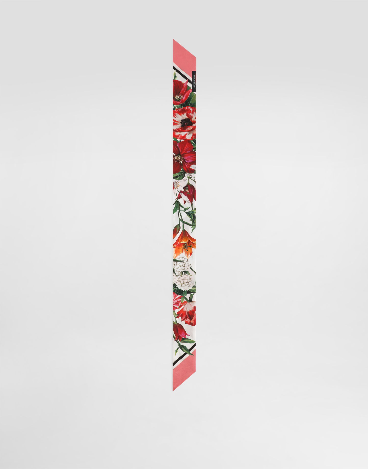 Шал Dolce & Gabbana Dolce & Gabbana Floral Print Silk Twill Bandeau Многоцветен | FS215AGDC7AHA5QX, 1