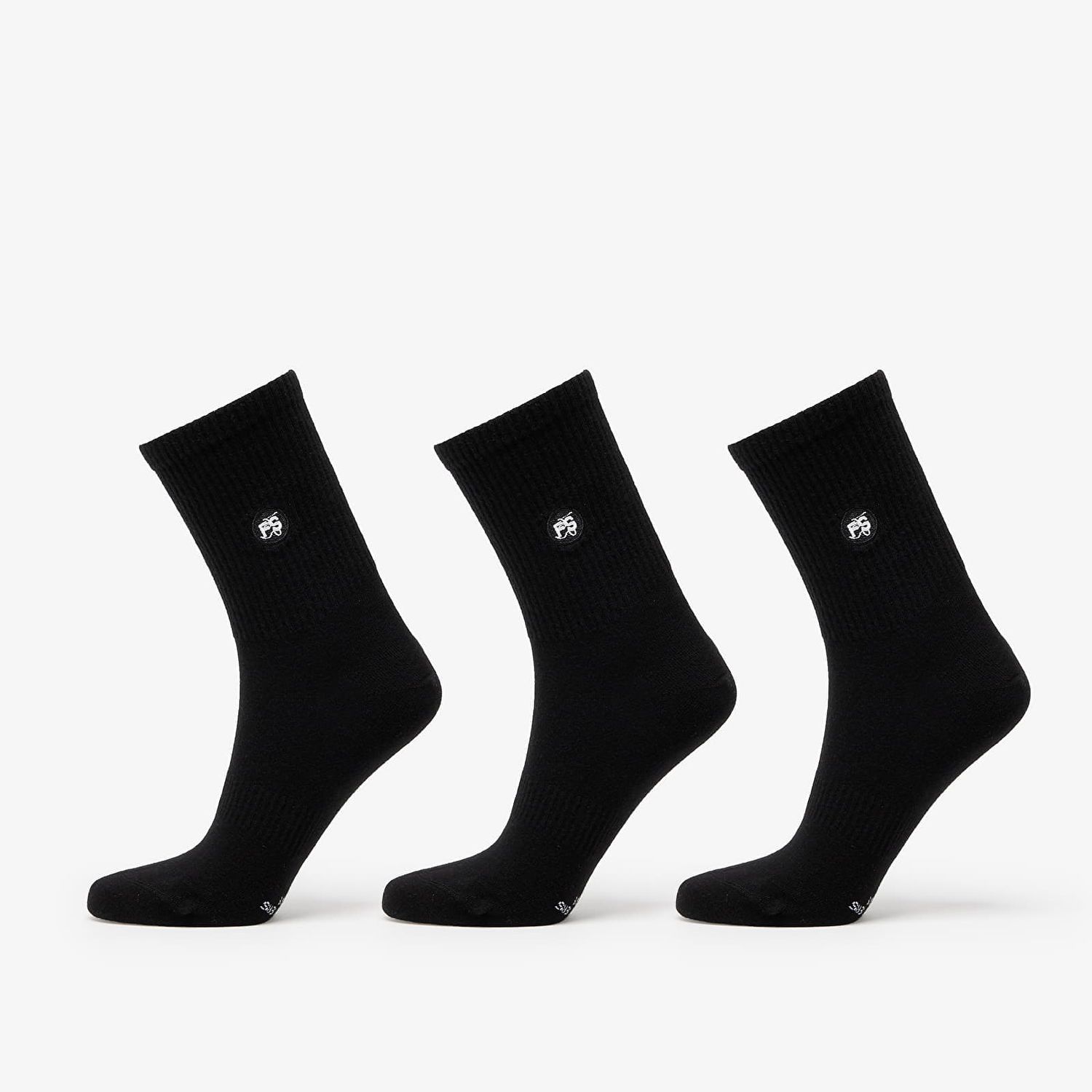 Чорапи Footshop Short Socks 3-Pack Black Черно | FTSHP_371, 0