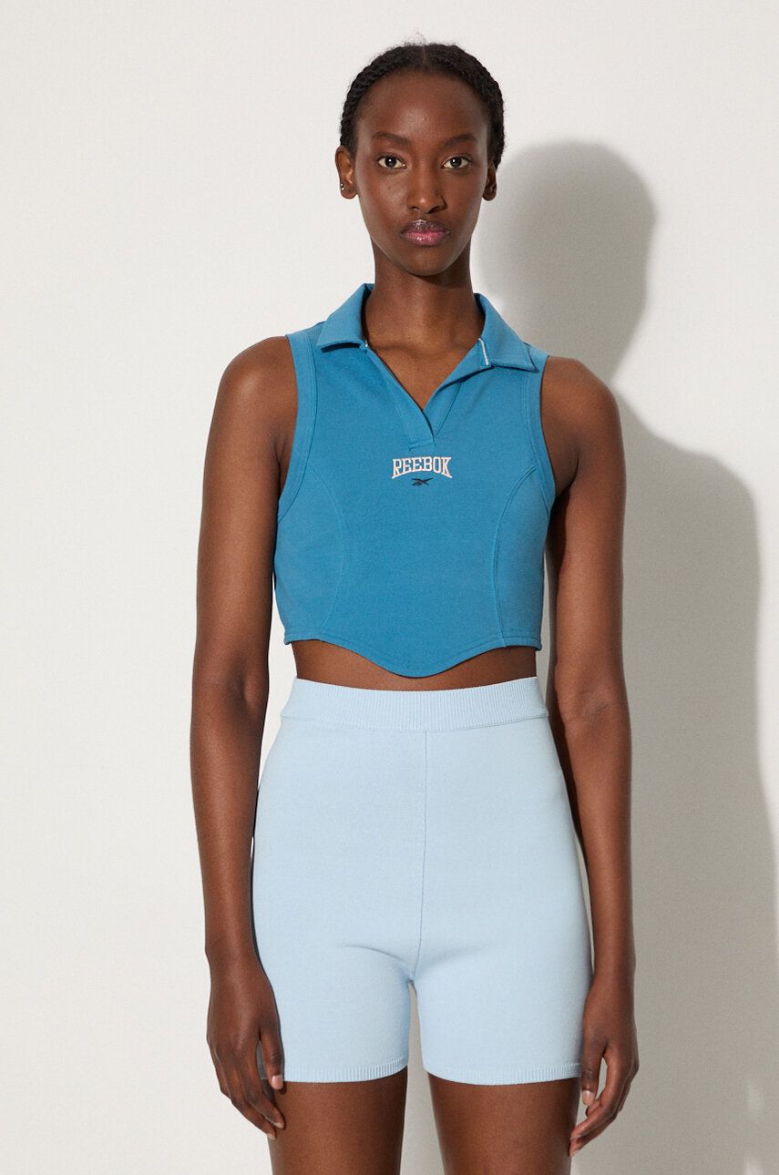 Потник Reebok Classic Varsity Tank Top Синьо | HT7842, 0