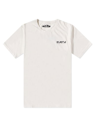 Тениска KAVU Klear Above Etch Art Tee Бяло | 847-1589