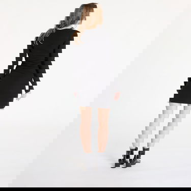 Pокля adidas Originals Essentials Rib Long Sleeve Dress Черно | IY9657, 2