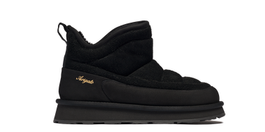 Кецове и обувки AXEL ARIGATO Black Suede Pillow Boots Черно | F2582001, 1