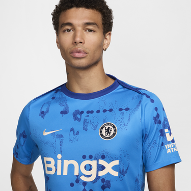 Тениска Nike Dri-FIT Chelsea FC Academy Pro Синьо | FN9646-436, 4