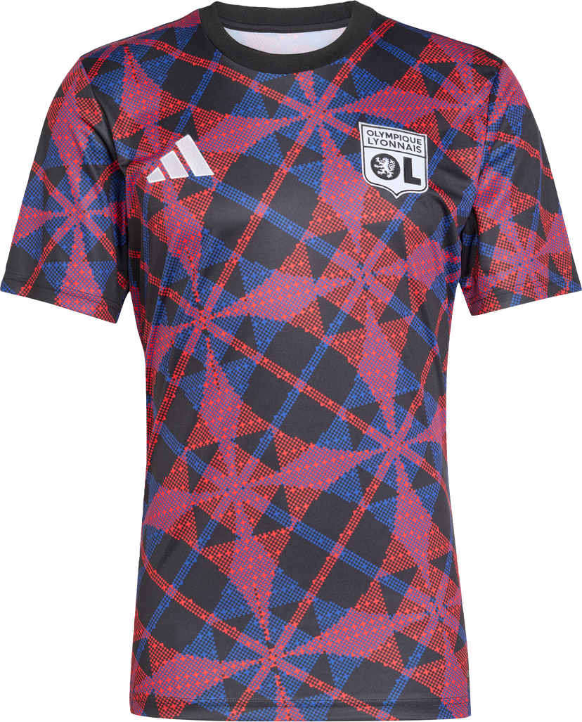 Фланелка adidas Originals Olympique Lyonnais Pre-Match Jersey Черно | jl7936