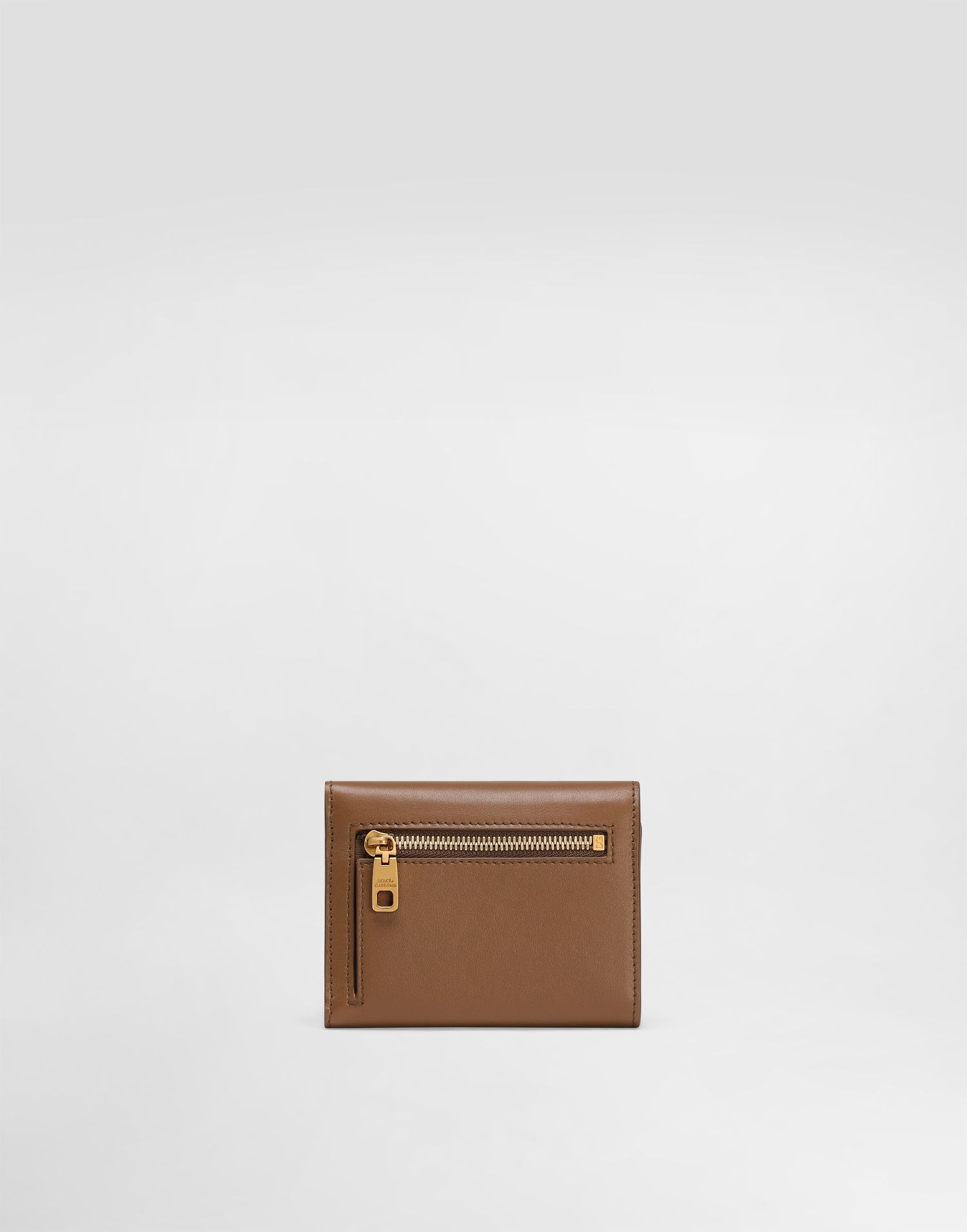 Портфейл Dolce & Gabbana Dolce & Gabbana Plongé Calfskin Small Wallet Кафяво | BI0770A9S258Z093, 1
