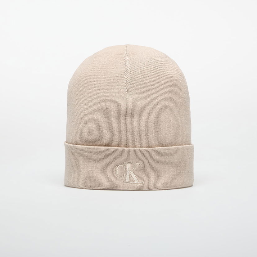 Шапка CALVIN KLEIN Fine Rib Beanie Universal Бежово | LV04D8020G RMU