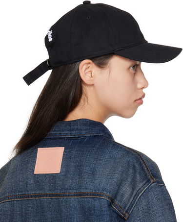 Шапка с козирка Acne Studios Acne Studios Twill Logo Cap Черно | C40420-, 2