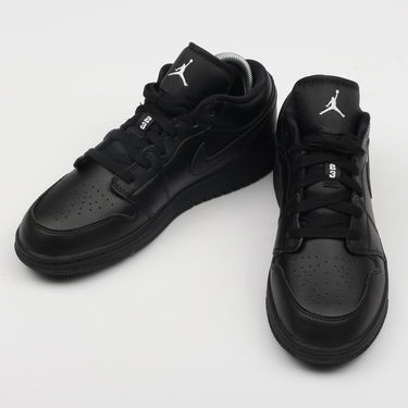 Кецове и обувки Jordan Air Jordan 1 Low "Black" GS Черно | 553560-006, 2