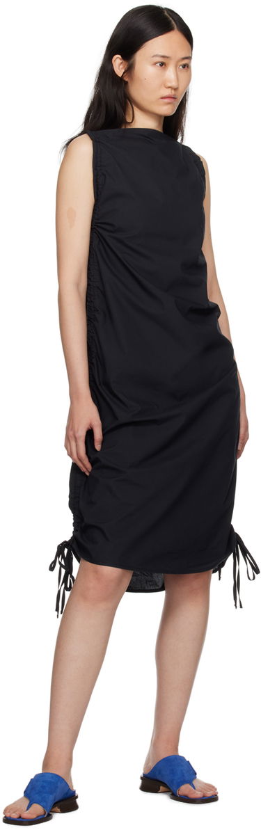 Pокля Baserange Baserange Pictorial Midi Dress Черно | DRPS-CO-SP24, 3
